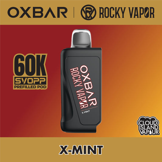 Rocky Vapor Oxbar Svopp 60K Prefilled Pod X-Mint