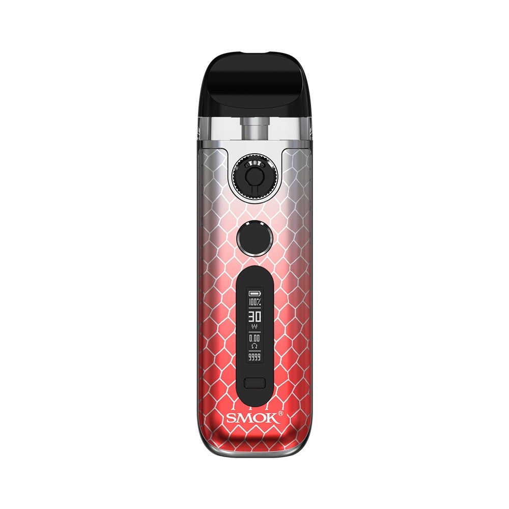 SMOK Novo 5 pod system vape device colour Silver Red Cobra