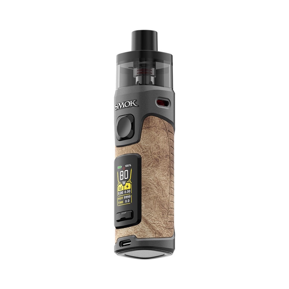 SMOK RPM 5 pod system vape device starter kit colour Brown Leather