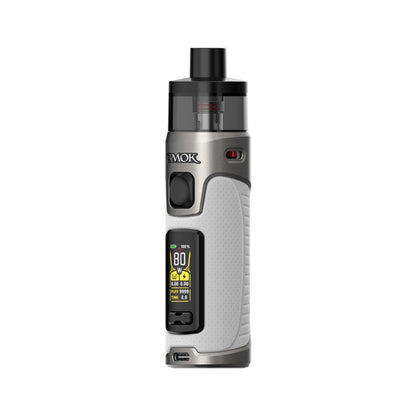 SMOK RPM 5 pod system vape device starter kit colour White Leather Silver