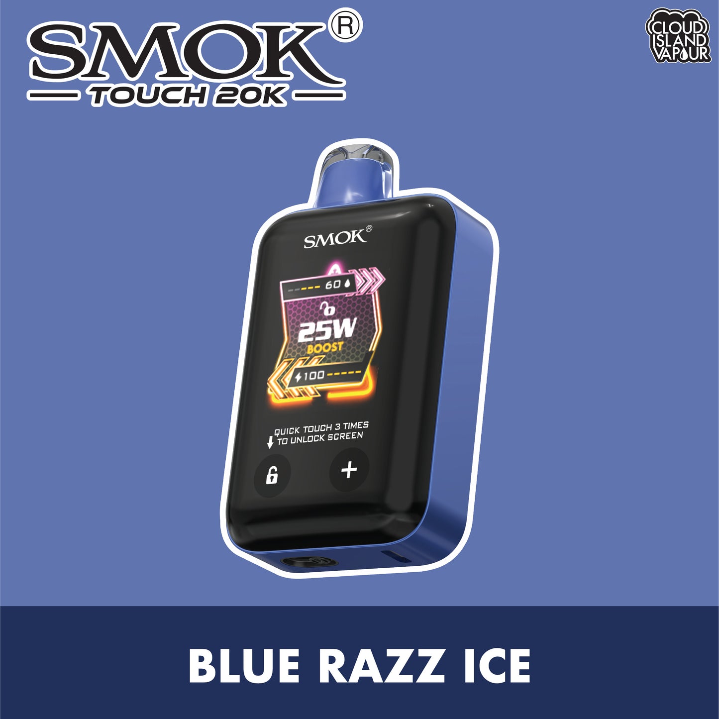 SMOK TOUCH 20K Blue Razz Ice