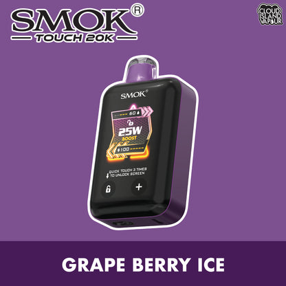 SMOK TOUCH 20K Grape Berry Ice