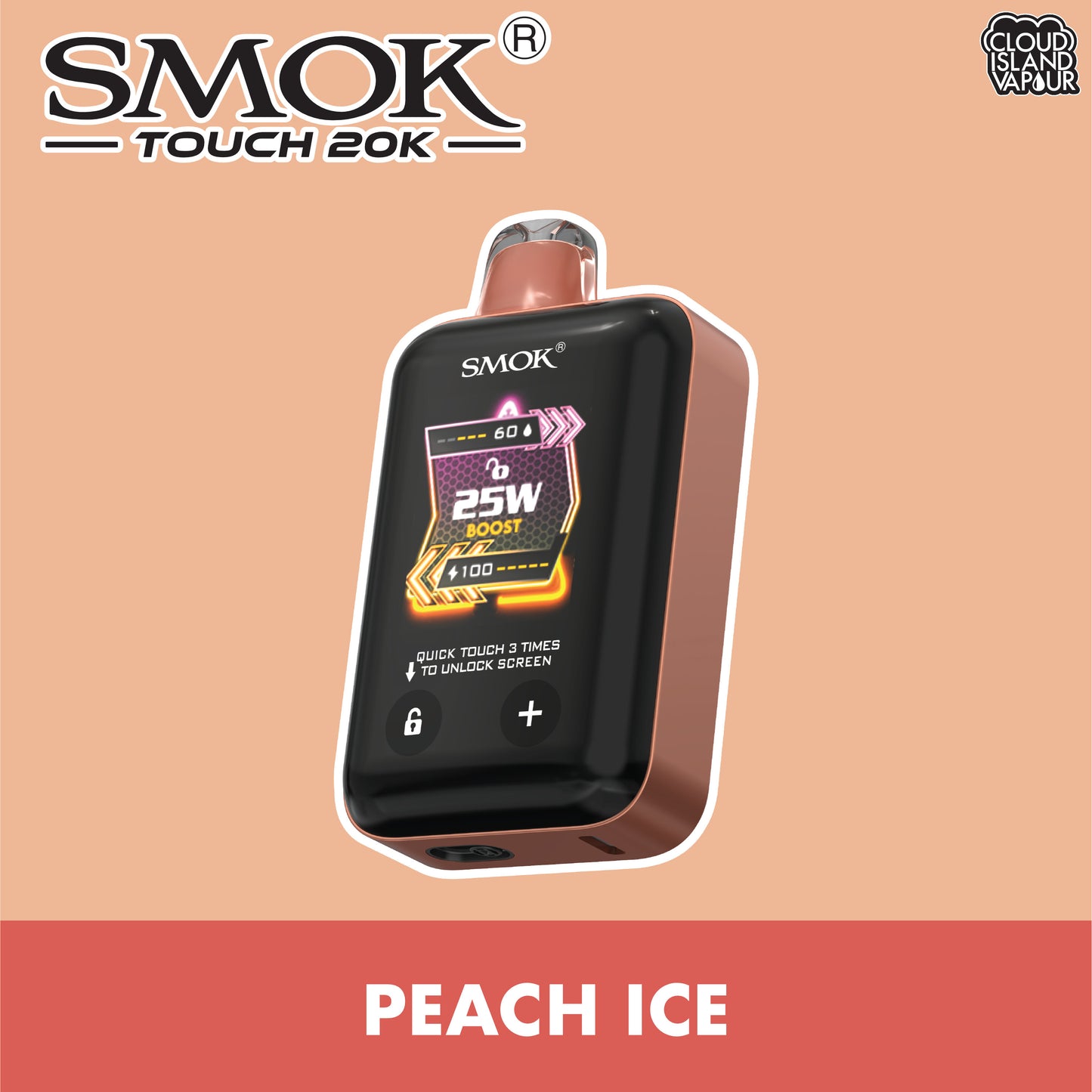 SMOK TOUCH 20K Peach Ice