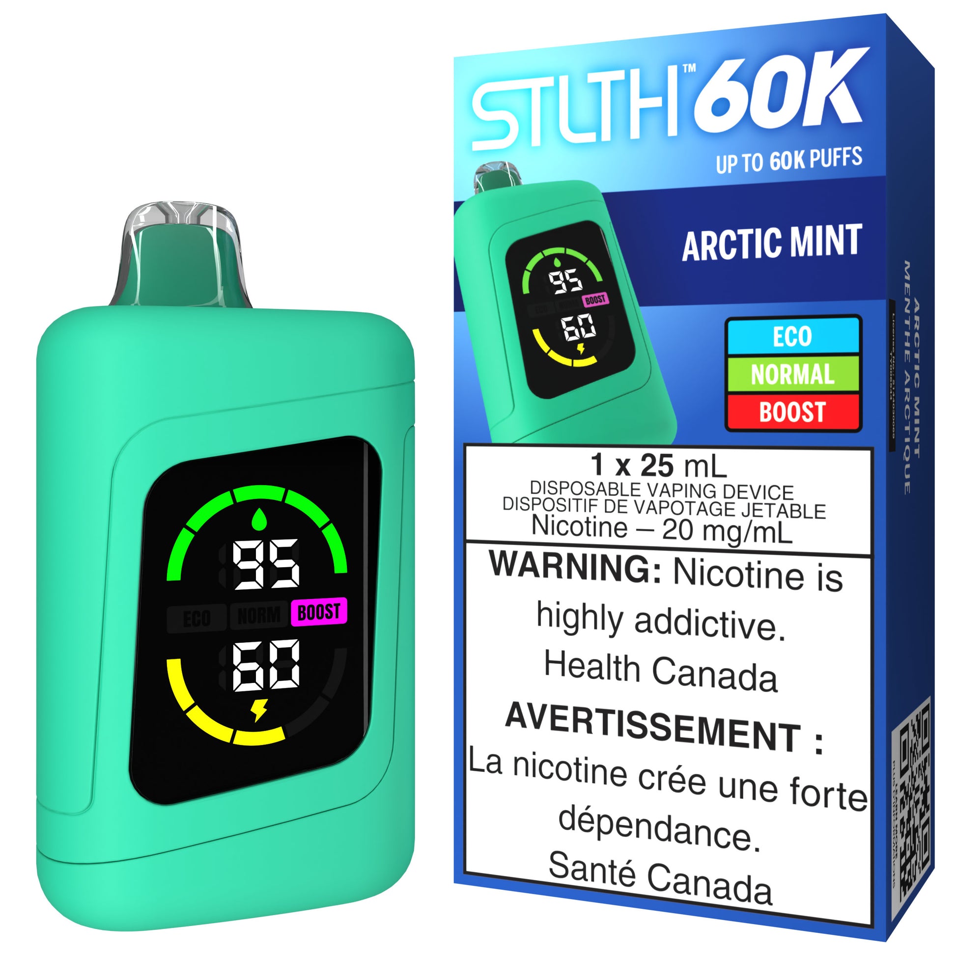 STLTH 60K Disposable Arctic Mint