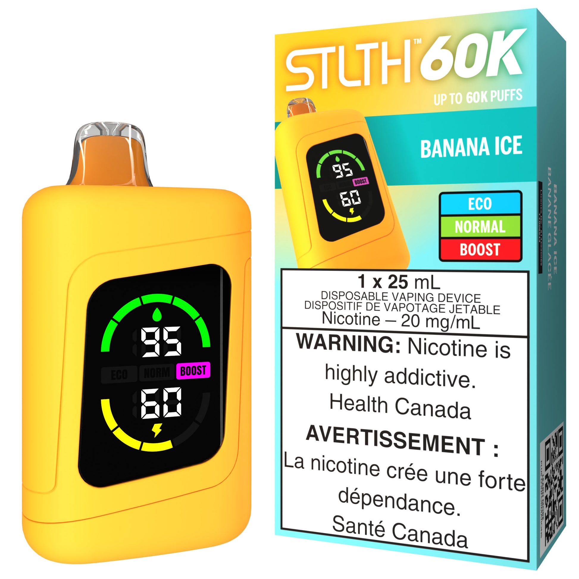 STLTH 60K Disposable Banana Ice