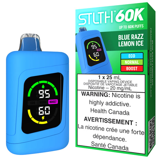 STLTH 60K Disposable Blue Razz Lemon Ice