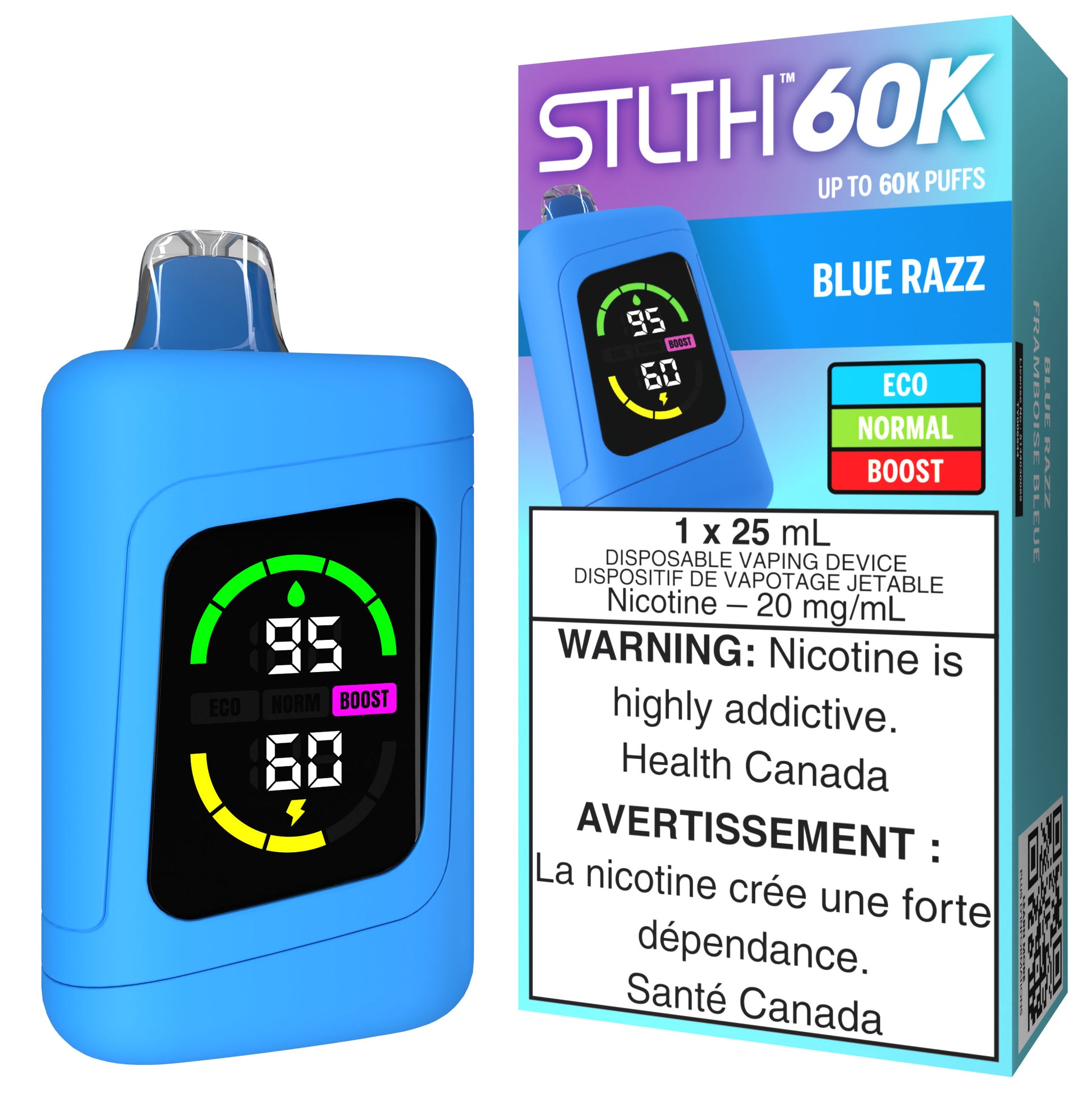 STLTH 60K Disposable Blue Razz