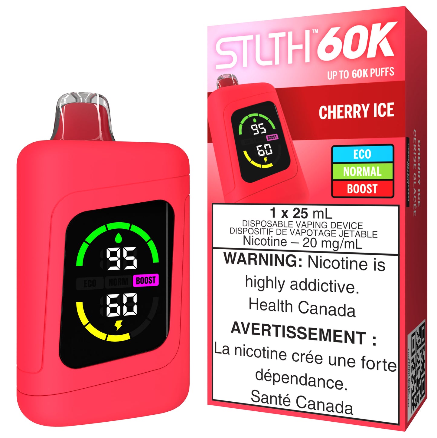 STLTH 60K Disposable Cherry Ice