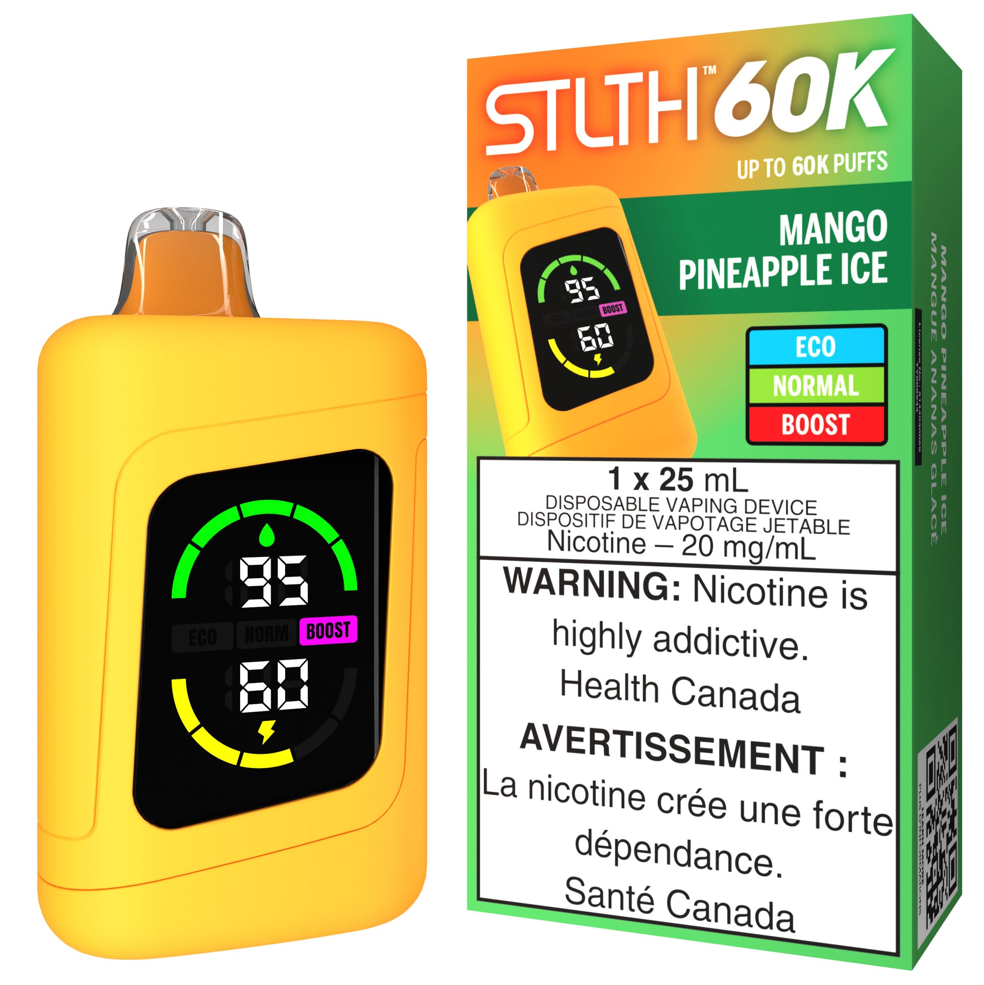 STLTH 60K Disposable Mango Pineapple Ice