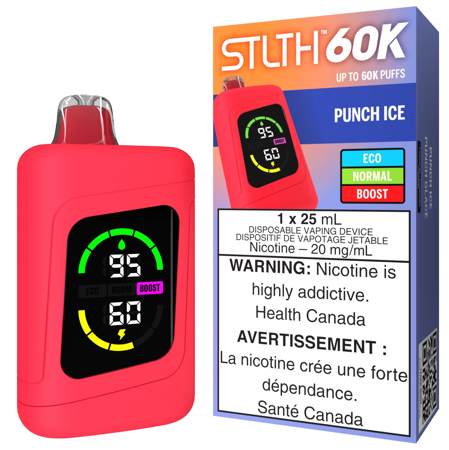 STLTH 60K Disposable Punch Ice