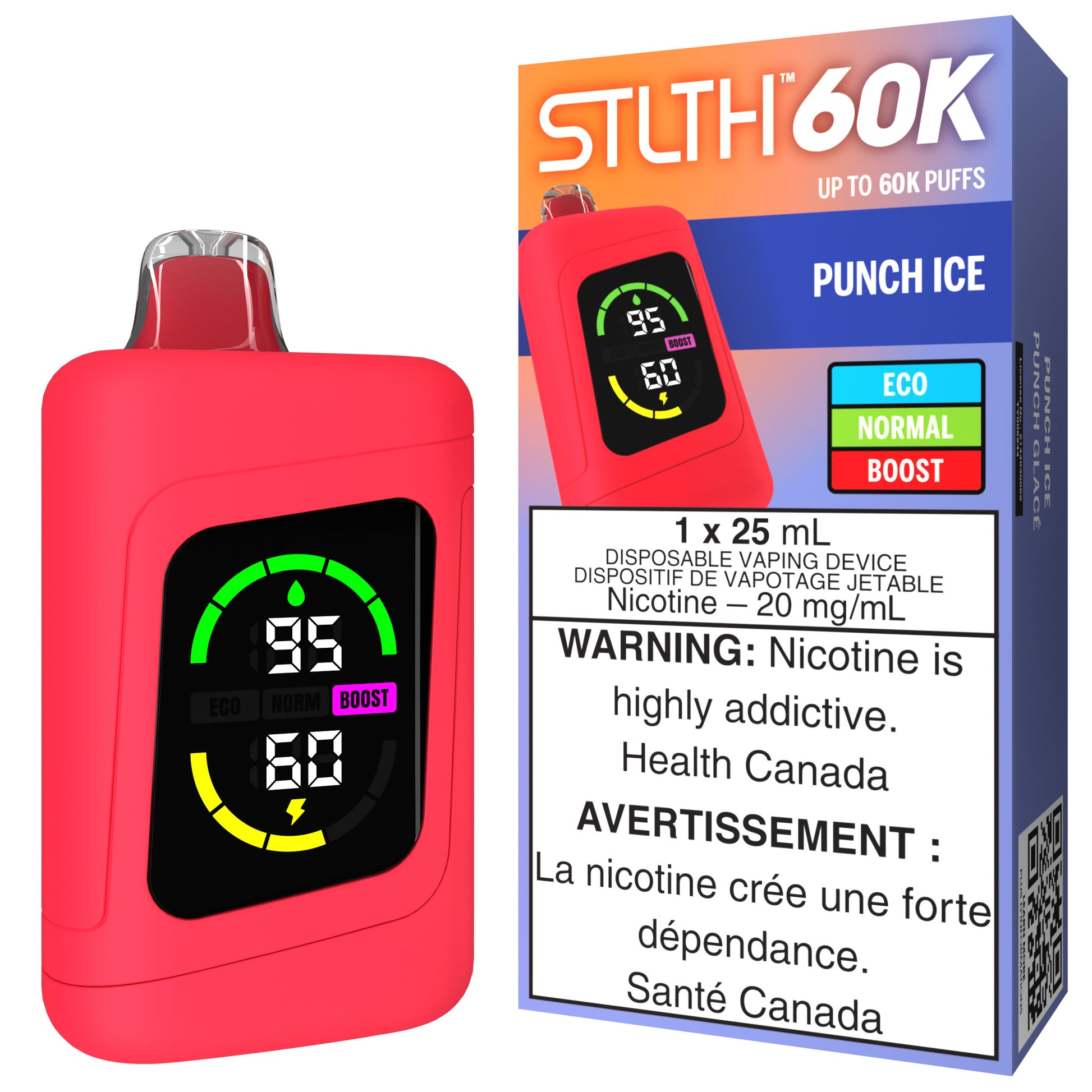 STLTH 60K Disposable Punch Ice