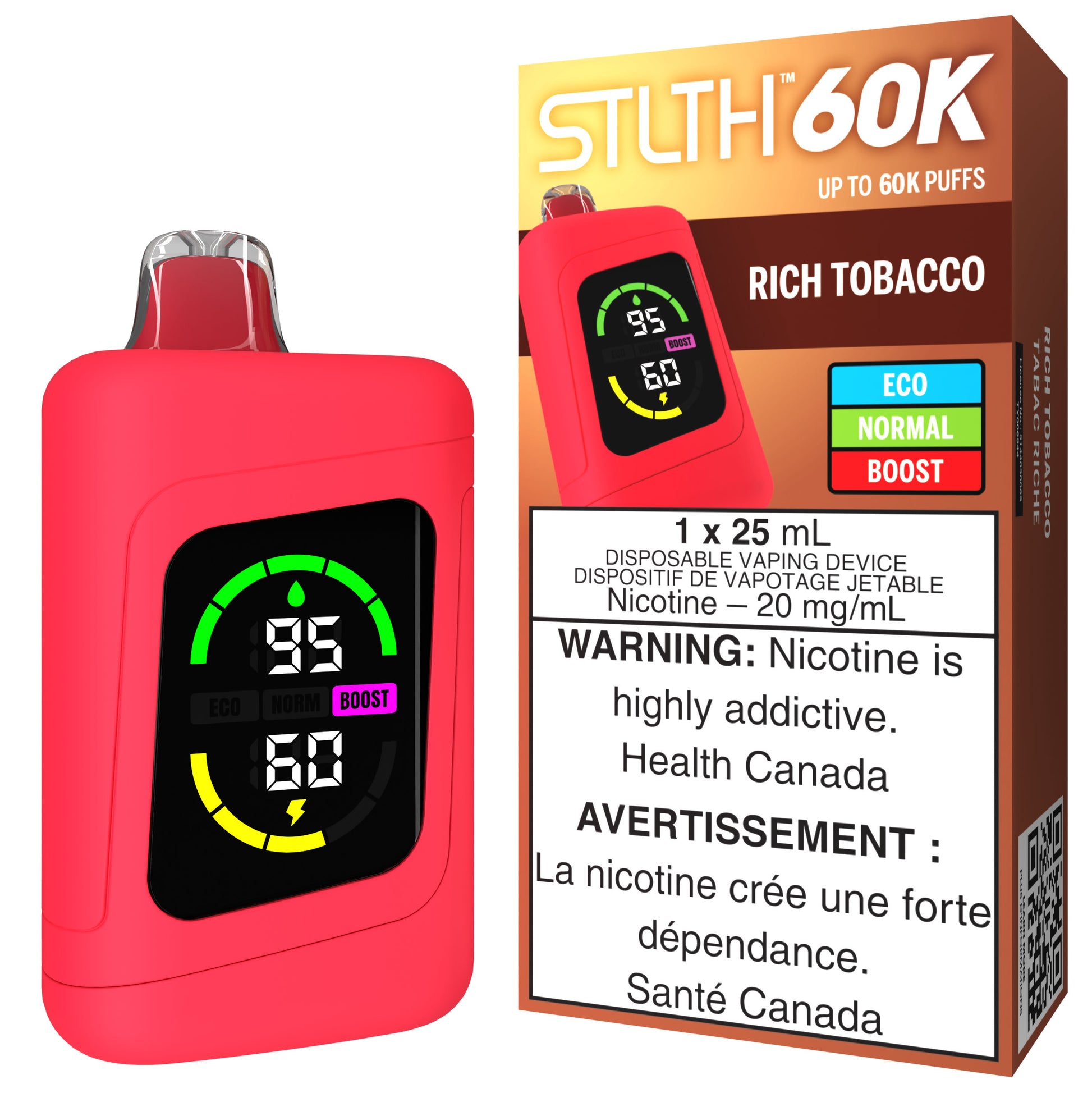 STLTH 60K Disposable Rich Tobacco