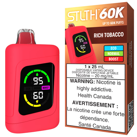 STLTH 60K Disposable Rich Tobacco