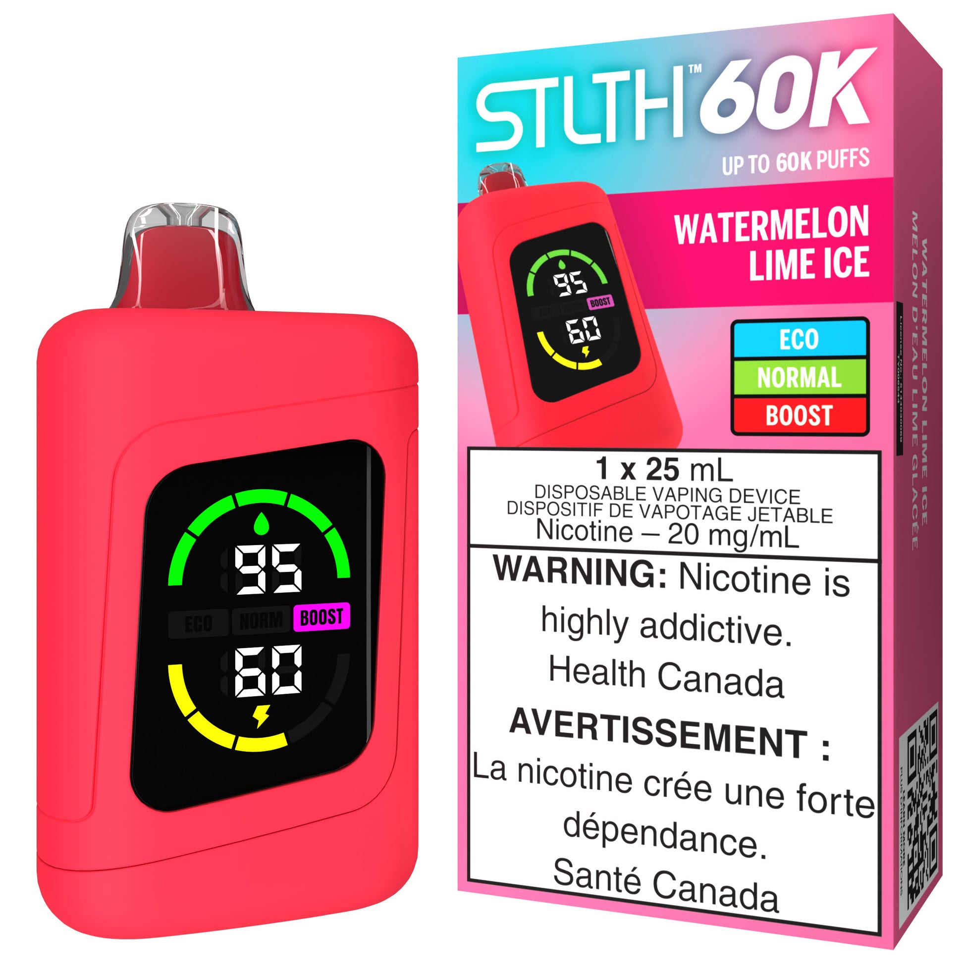 STLTH 60K Disposable Watermelon Lime Ice