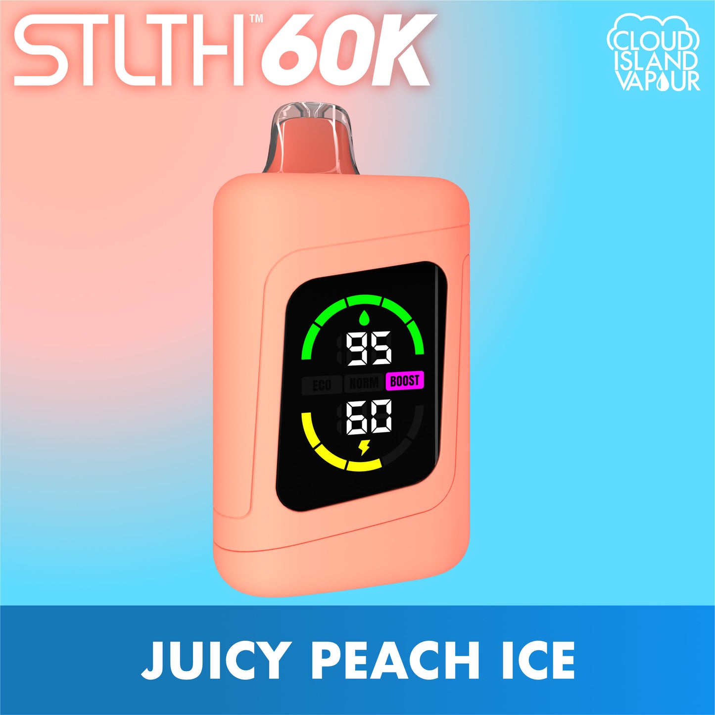 STLTH 60K Juicy Peach Ice