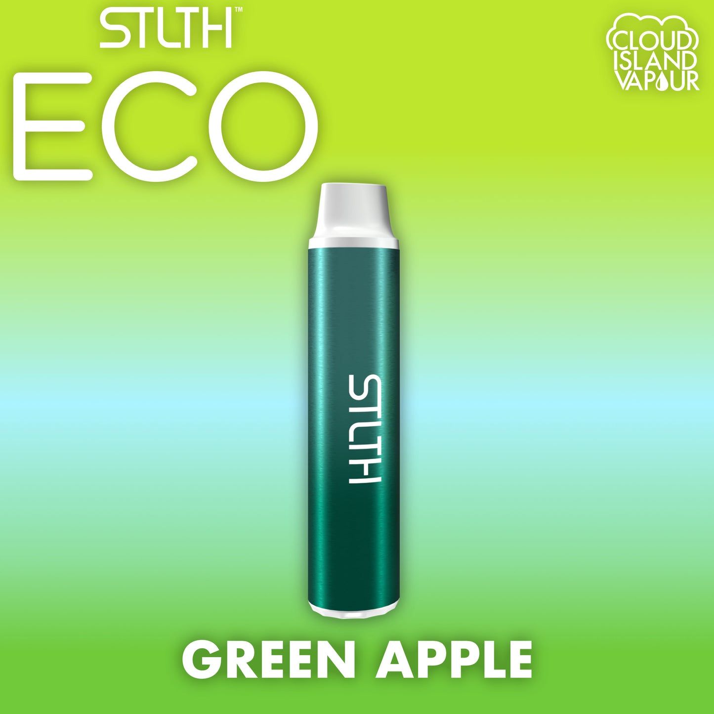 STLTH ECO Disposable Green Apple