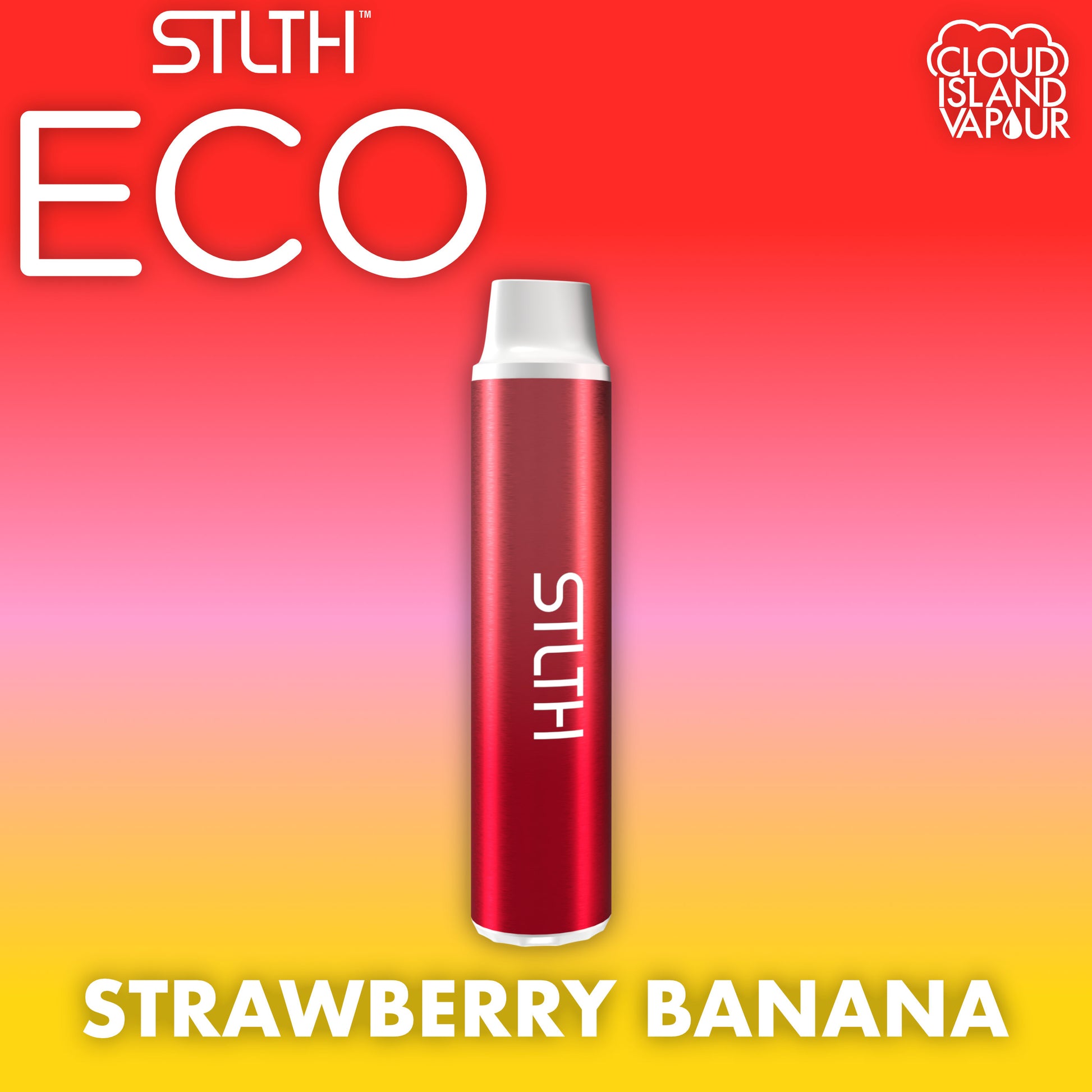 STLTH ECO Disposable Strawberry Banana