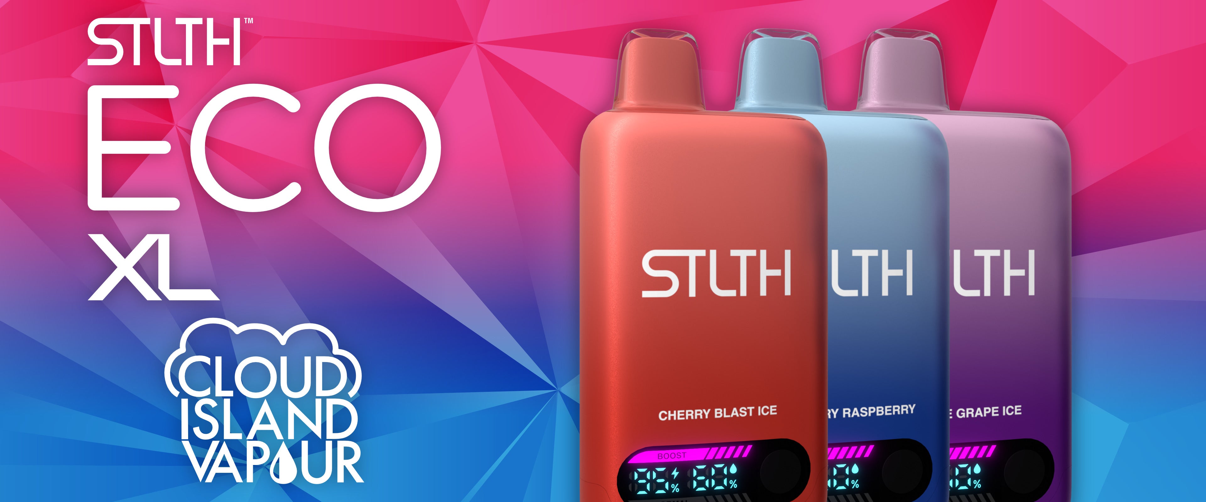 STLTH ECO XL Disposable Vape Banner