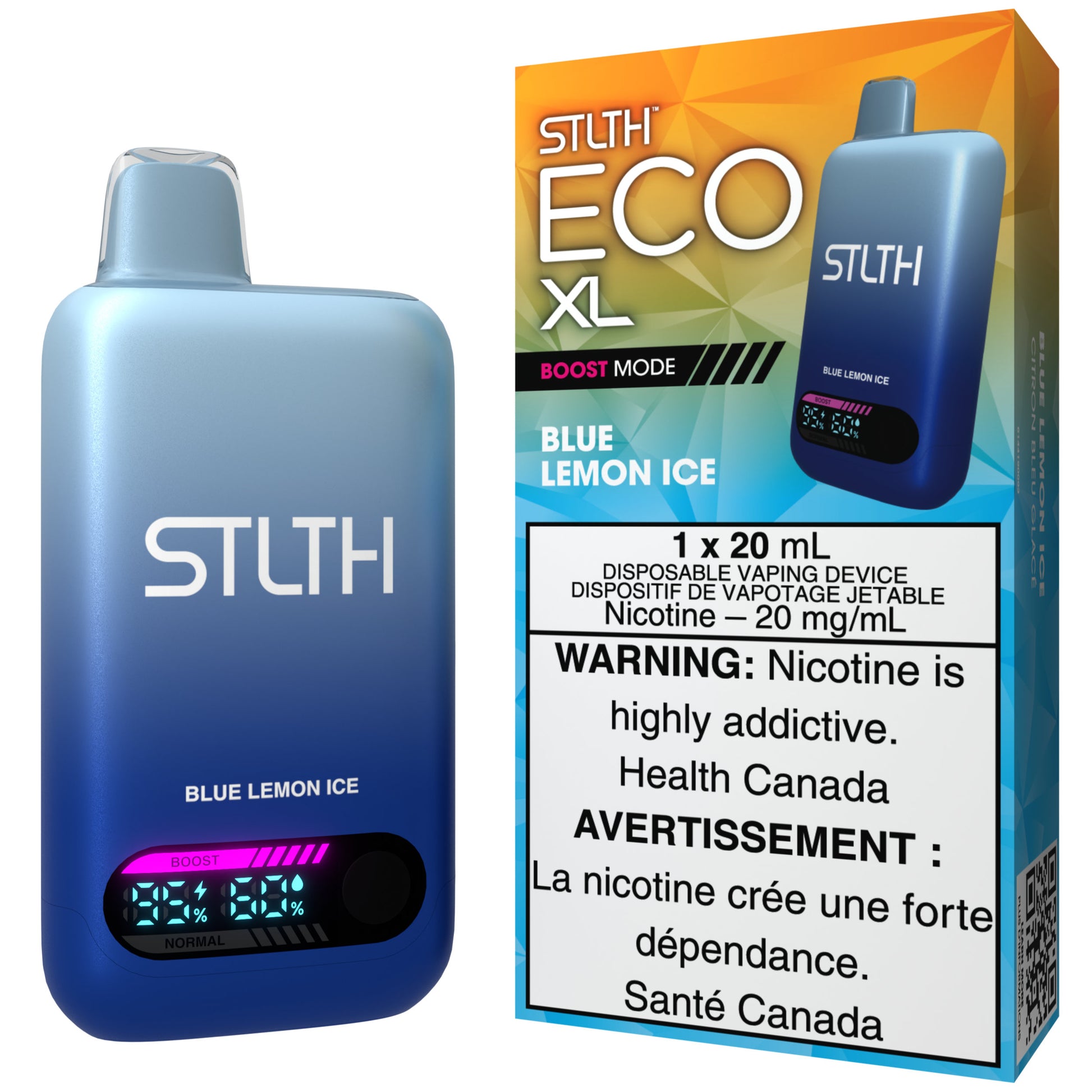 STLTH ECO XL Disposable Vape Blue Lemon Ice