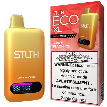 STLTH ECO XL Disposable Vape Juicy Peach Ice