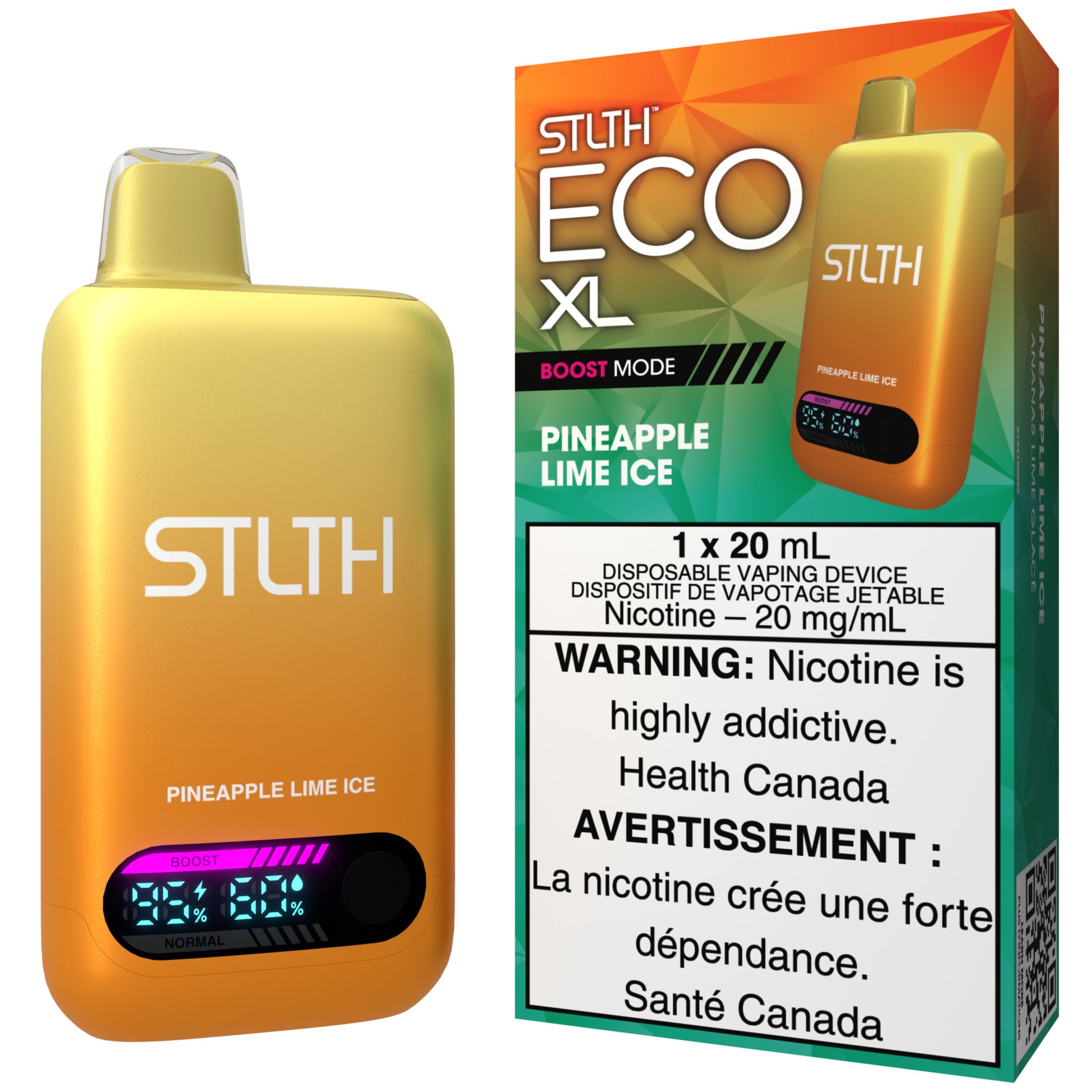 STLTH ECO XL Disposable Vape Pineapple Lime Ice