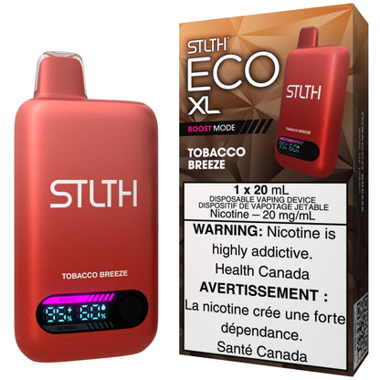 STLTH ECO XL Disposable Vape - Tobacco Breeze Cloud Island Vapour STLTH ECO XL Disposable Vape - Tobacco Breeze Cloud Island Vapour
