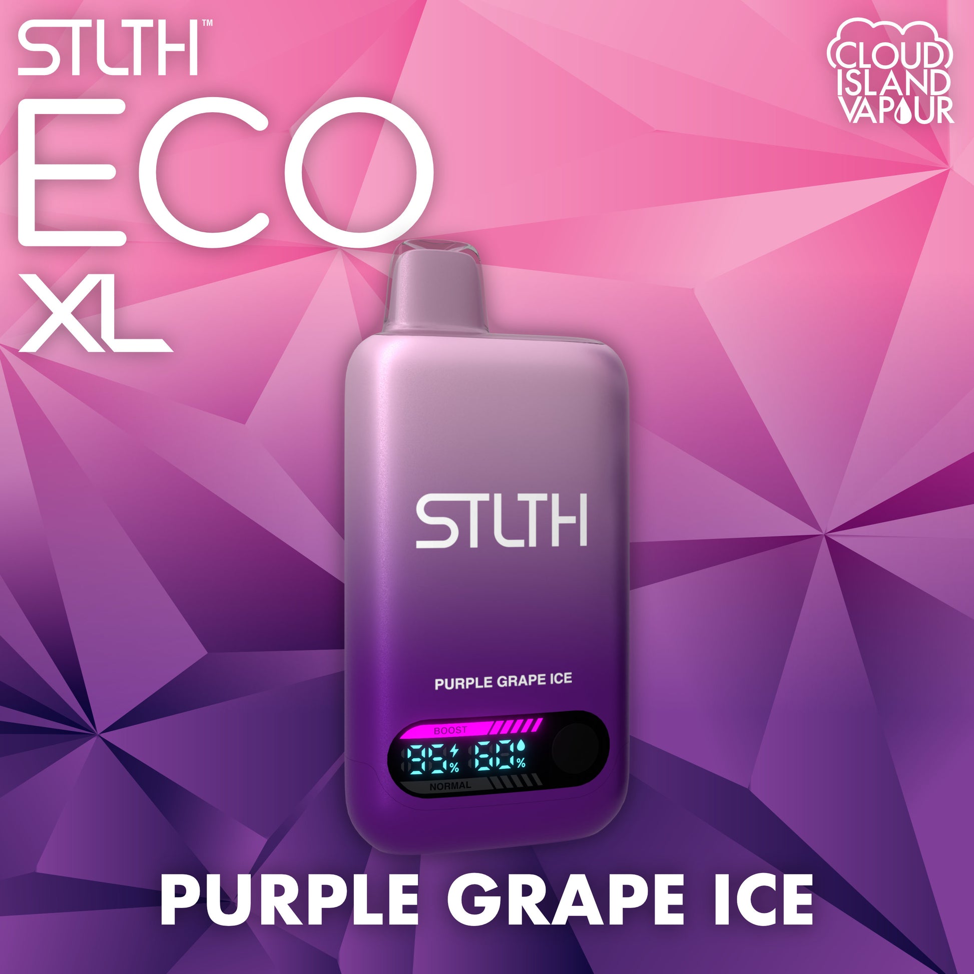 STLTH ECO XL Purple Grape Ice