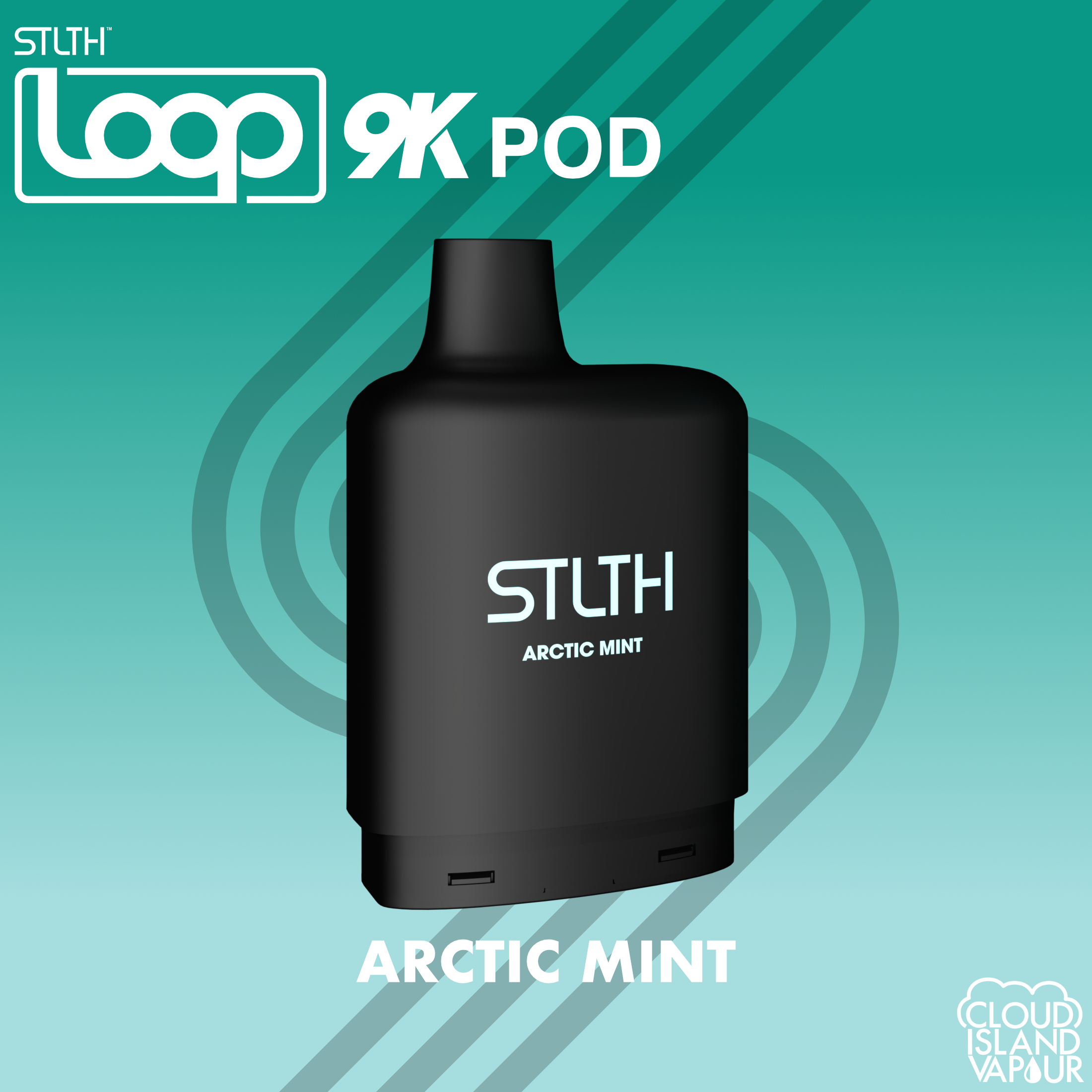 STLTH LOOP 9K Pod Pack - Arctic Mint – Cloud Island Vapour