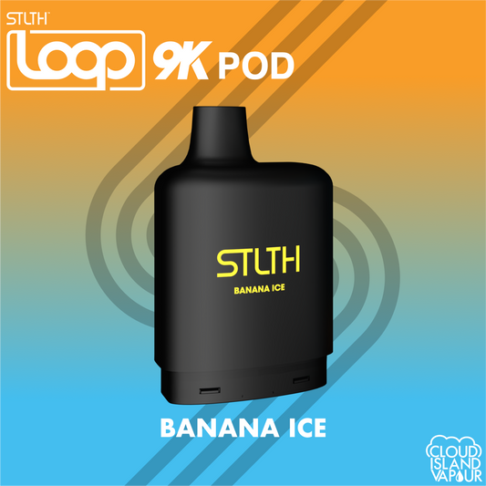 STLTH LOOP 9K Pod Pack Banana Ice