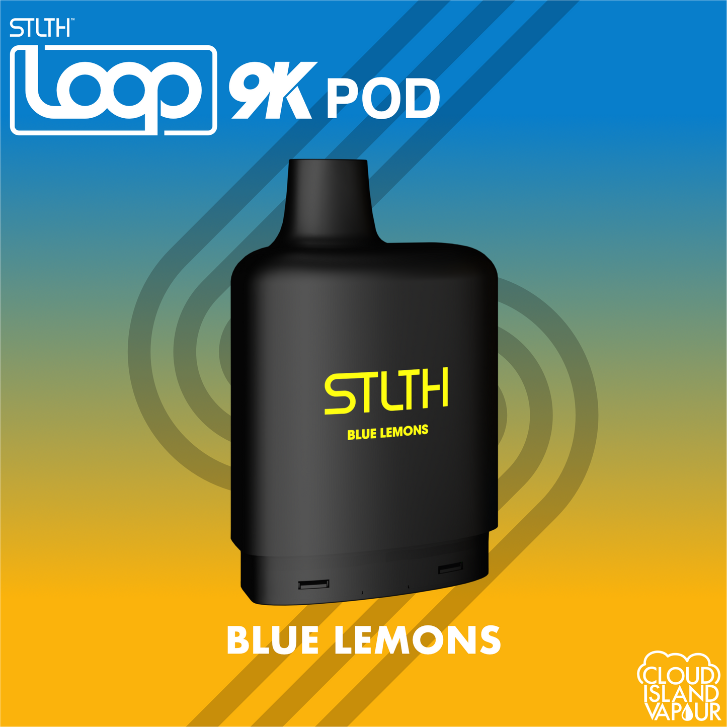 STLTH LOOP 9K Pod Pack Blue Lemons