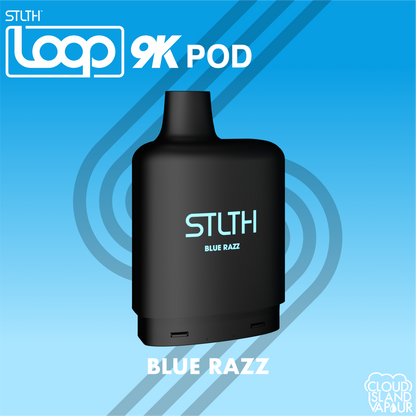 STLTH LOOP 9K Pod Pack Blue Razz