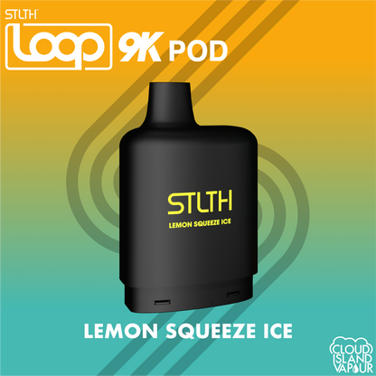 STLTH LOOP 9K Pod Pack Lemon Squeeze Ice