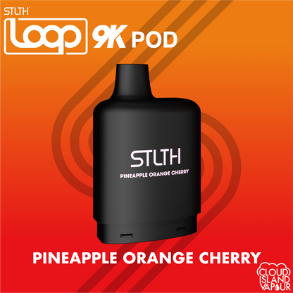 STLTH LOOP 9K Pod Pack Pineapple Orange Cherry