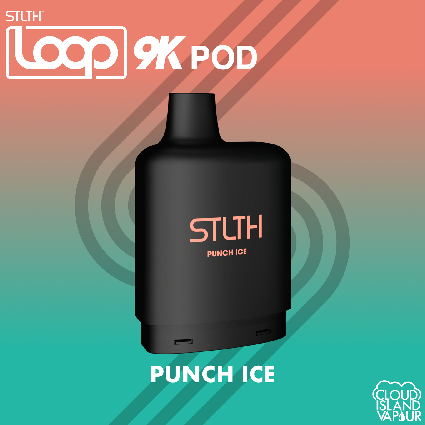 STLTH LOOP 9K Pod Pack - Punch Ice