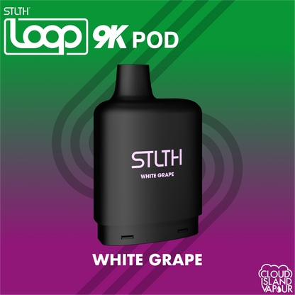 STLTH LOOP 9K Pod Pack White Grape