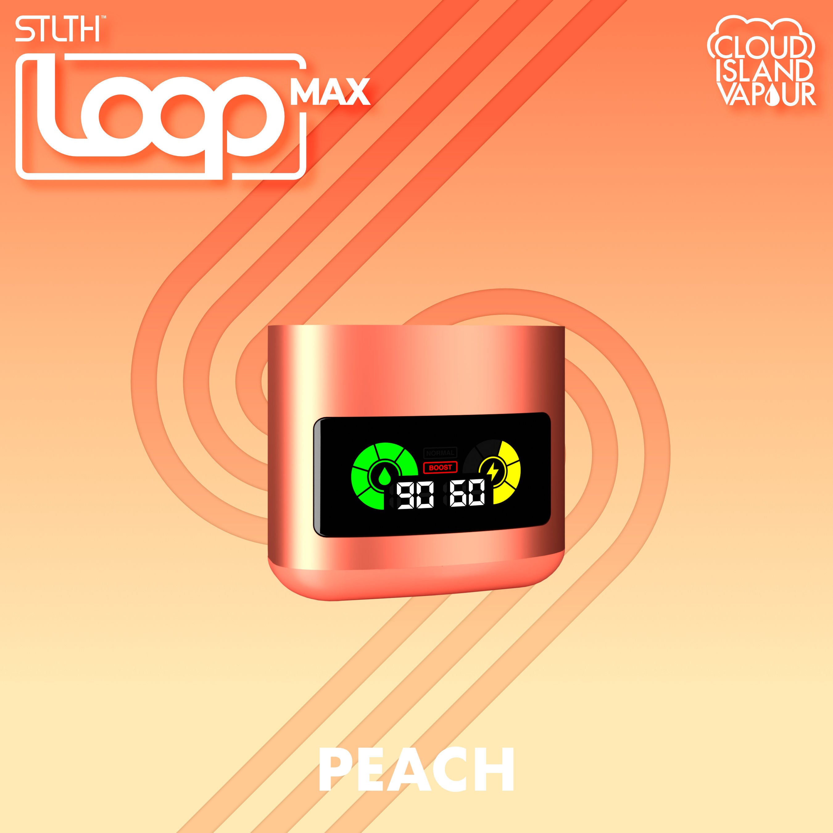 STLTH LOOP MAX Device Peach