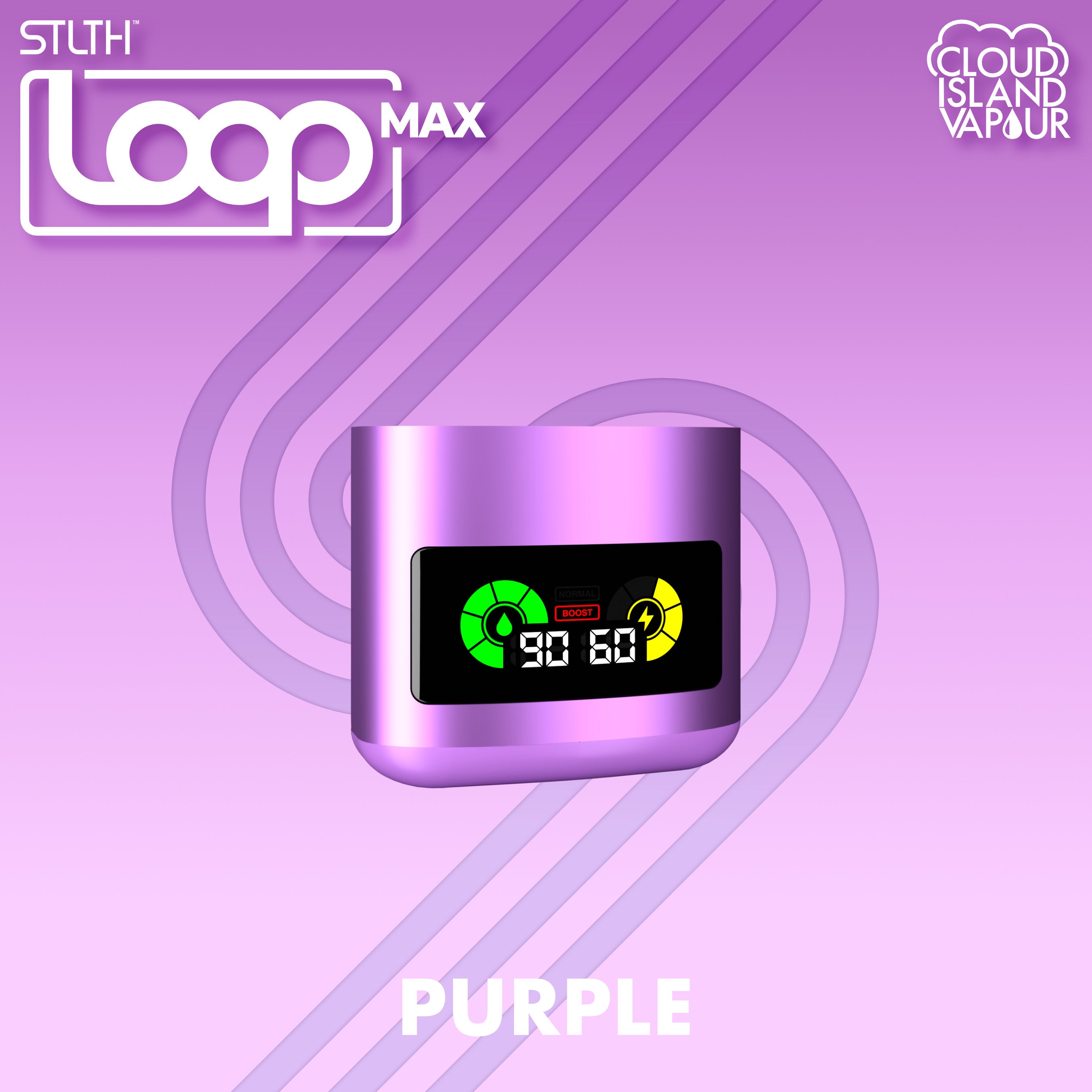 STLTH LOOP MAX Device Purple
