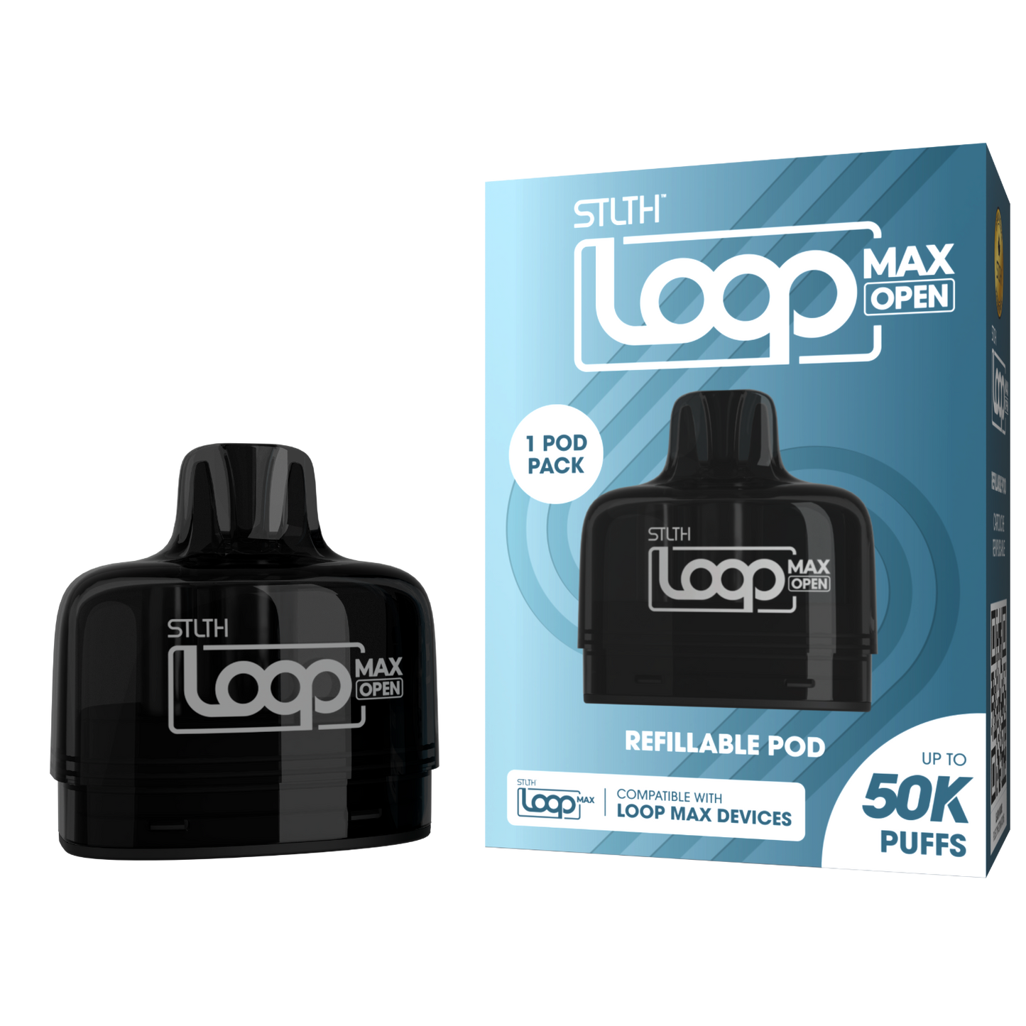STLTH LOOP MAX OPEN Pod Pack