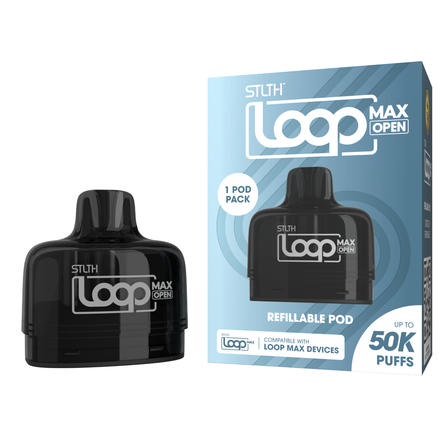 STLTH LOOP MAX OPEN Pod Pack