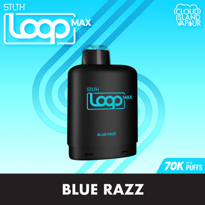 STLTH LOOP MAX Pod Pack Blue Razz