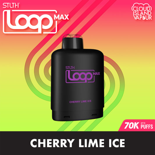 STLTH LOOP MAX 70K Pod Pack - Cherry Lime Ice