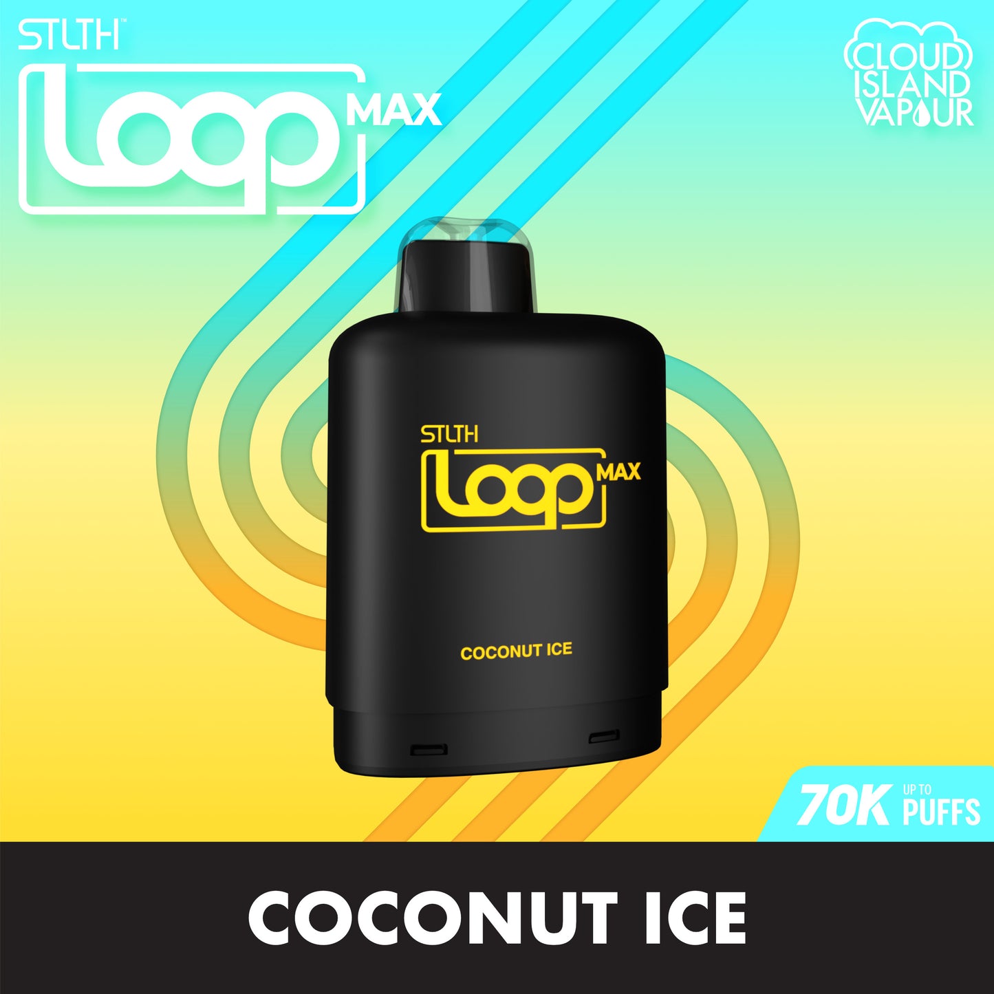 STLTH LOOP MAX 70K Pod Pack - Coconut Ice