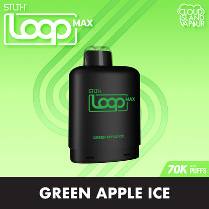 STLTH LOOP MAX Pod Pack Green Apple Ice