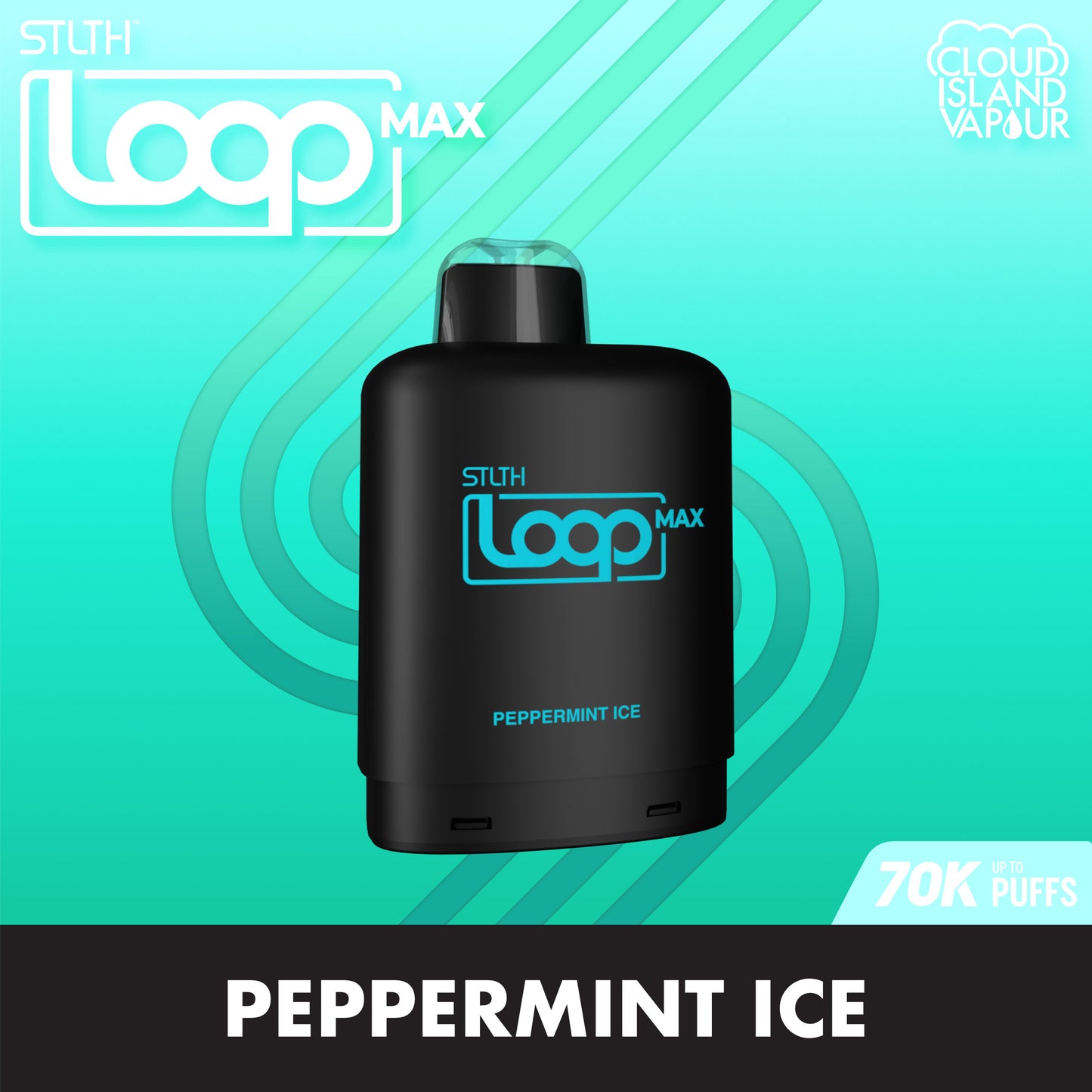 STLTH LOOP MAX 70K Pod Pack - Peppermint Ice