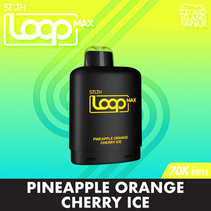 STLTH LOOP MAX Pod Pack Pineapple Orange Cherry Ice