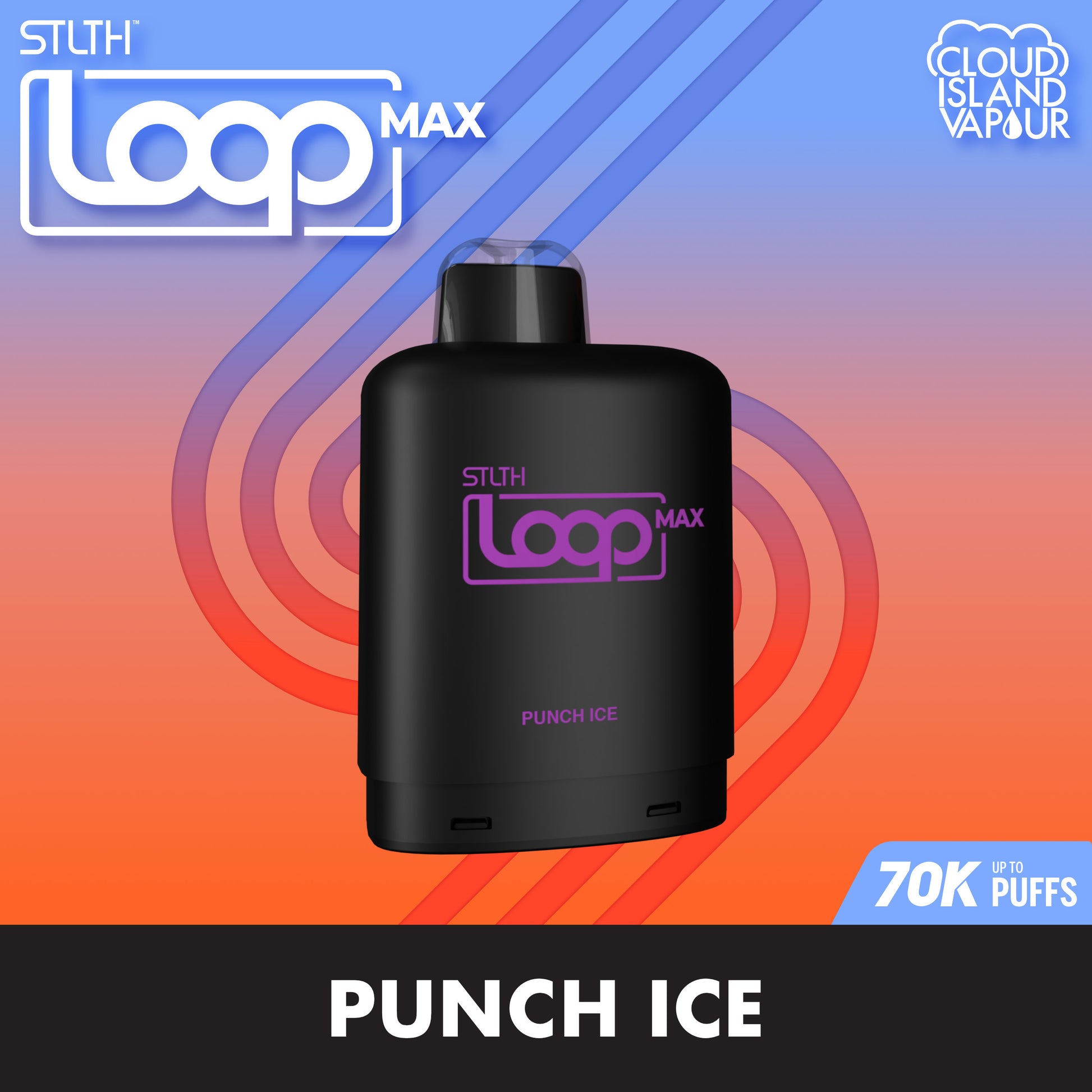STLTH LOOP MAX Pod Pack Punch Ice