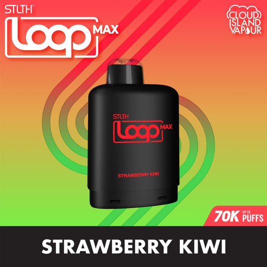 STLTH LOOP MAX 70K Pod Pack - Strawberry Kiwi