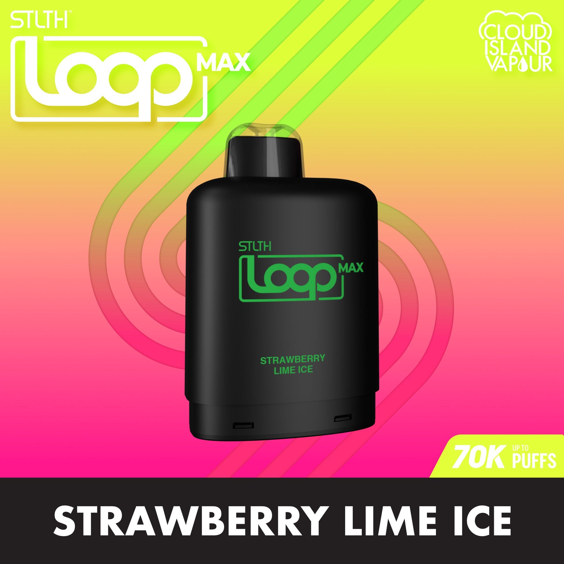 STLTH LOOP MAX Pod Pack Strawberry Lime Ice