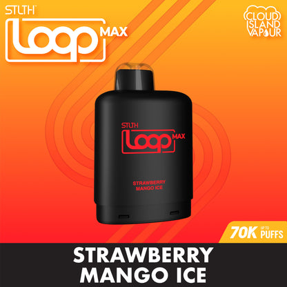 STLTH LOOP MAX 70K Pod Pack - Strawberry Mango Ice