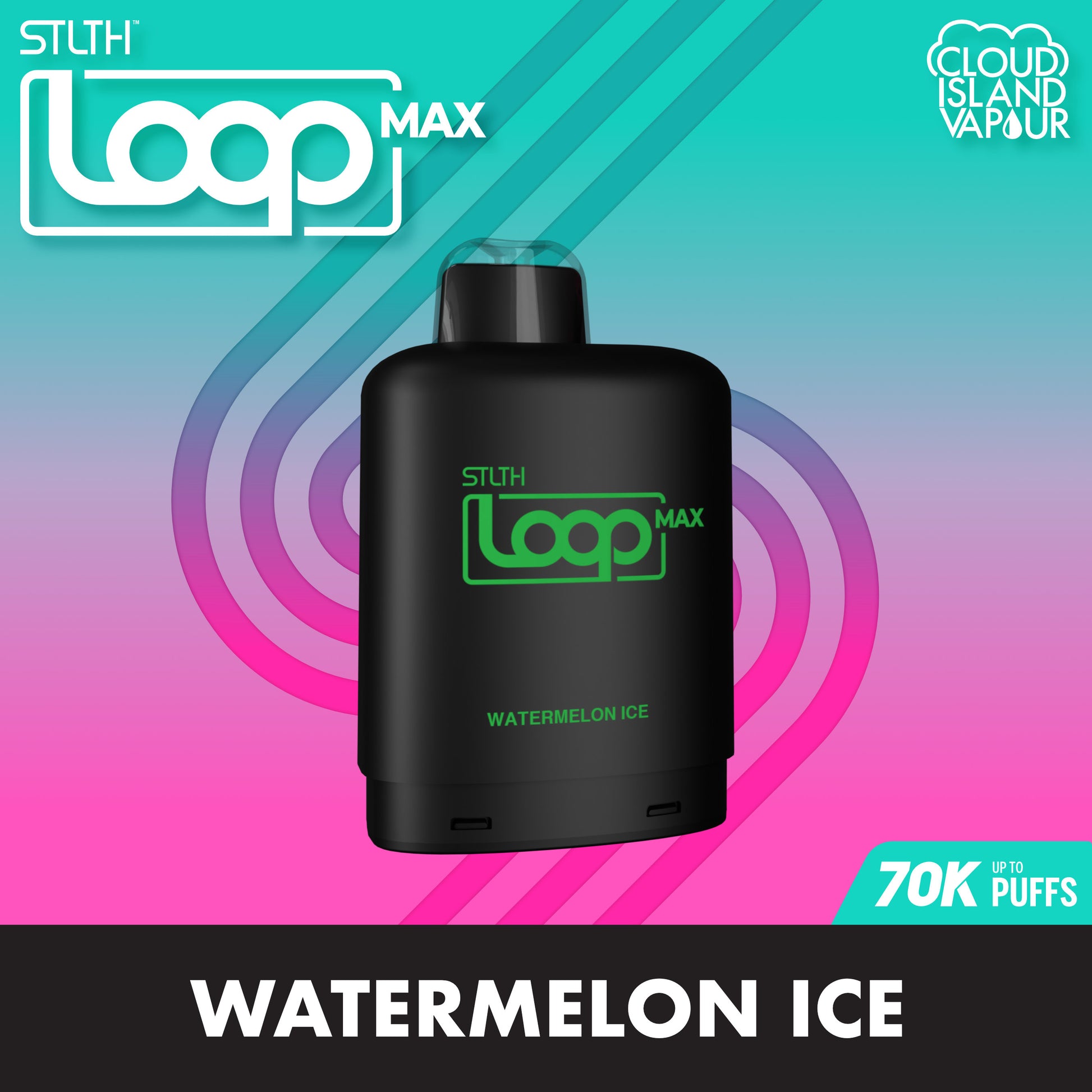 STLTH LOOP MAX Pod Pack Watermelon Ice